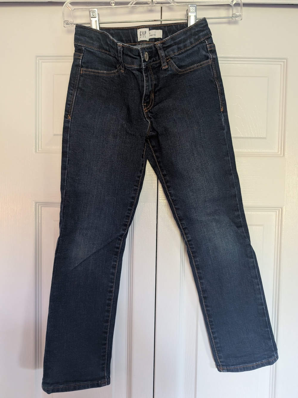 GAP Women’s Navy Straight-Leg Jeans